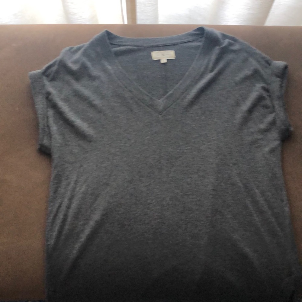 Lou & Grey charcoal cozy tunic. XS